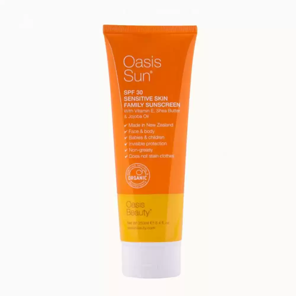 Oasis Beauty 天然物理防晒霜 SPF30 250ml