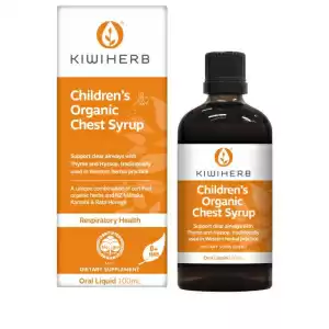 【增强抵抗力】Kiwiherb 有机紫雏菊 儿童糖浆  100ml